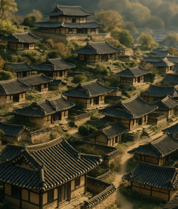 자연과 어우러진 지혜&amp;#44; 독특한 마을 구조