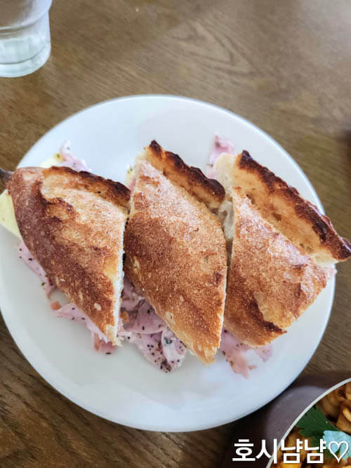 꼬앙드파리 시그니처 잠봉뵈르 샌드위치