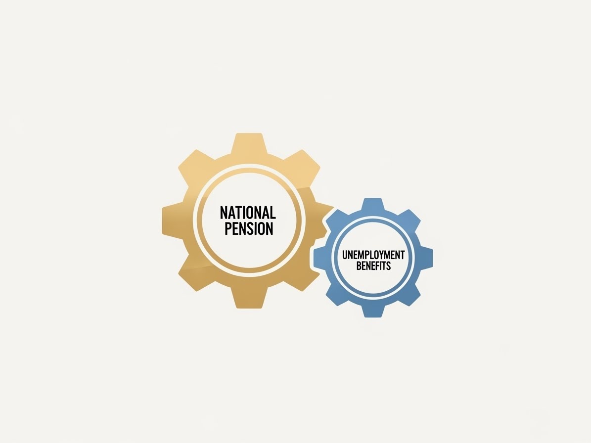 국민연금 수령시 실업급여