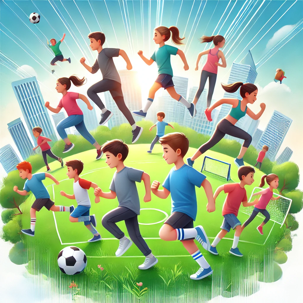 성장기 스포츠 관련 사진