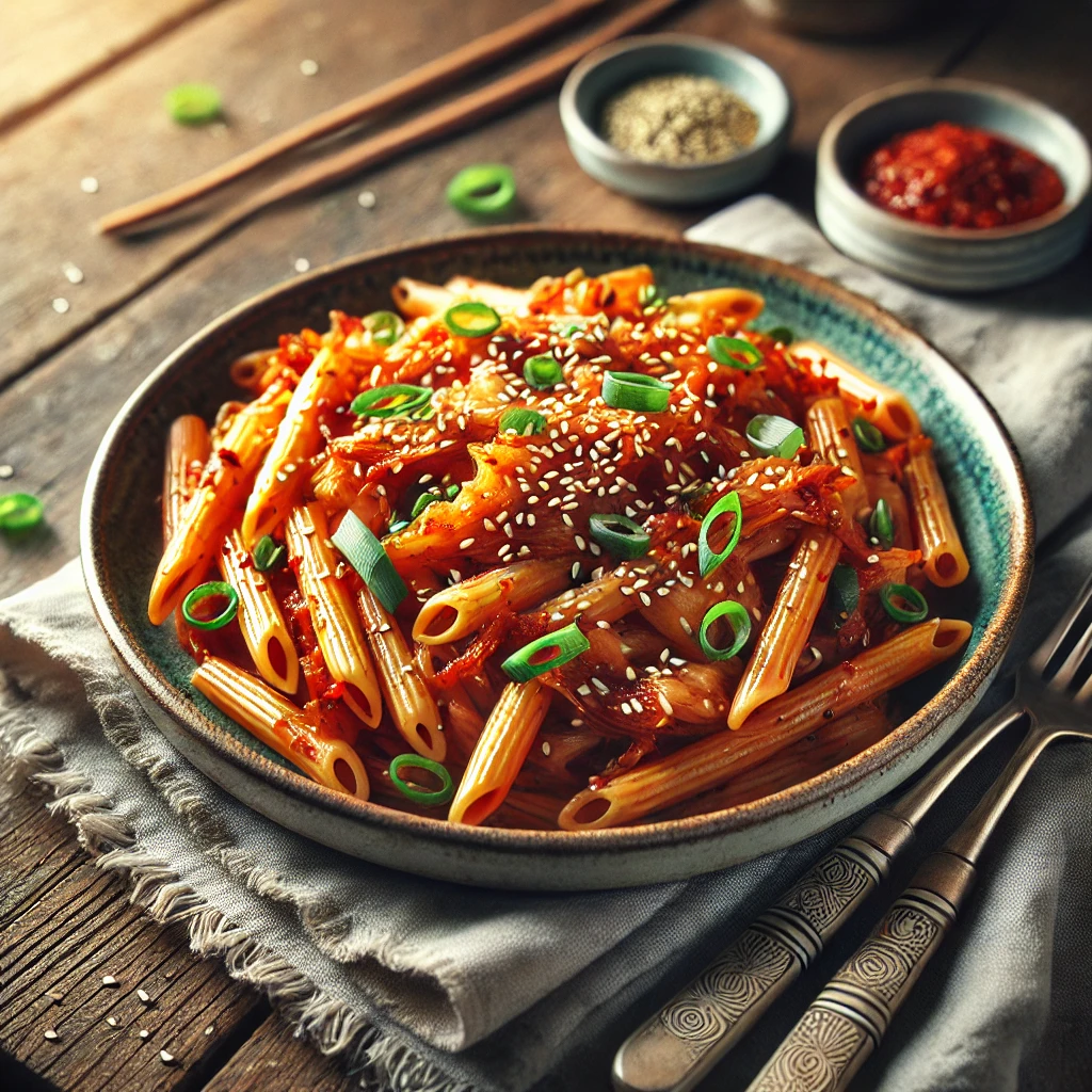 김치가 들어간 파스티