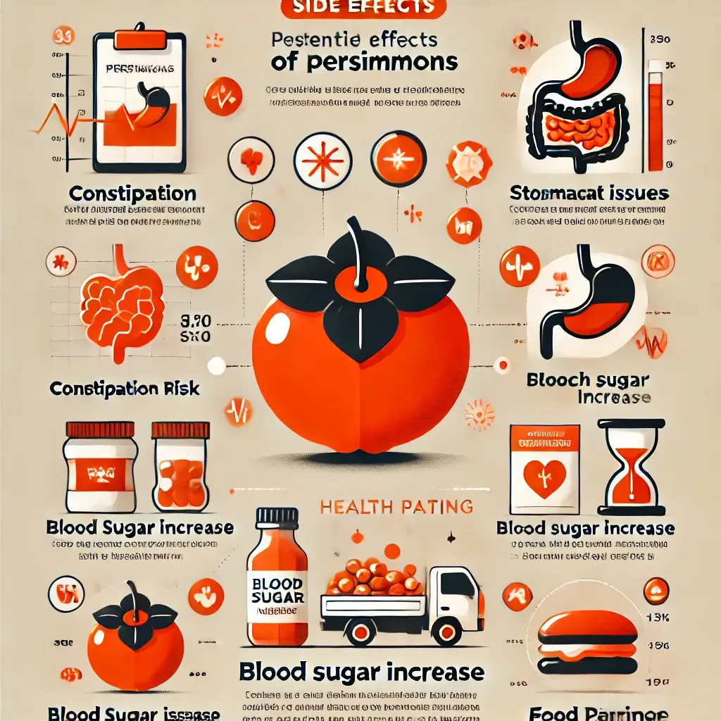 단감 주요 부작용