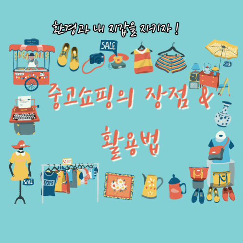 중고쇼핑의 장점과 활용법