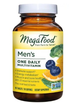 남성종합비타민 추천 - 메가푸드 남성용 원데일리 멀티비타민