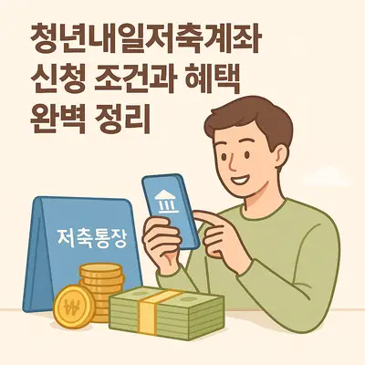청년내일저축계좌 신청 조건과 혜택 완벽 정리