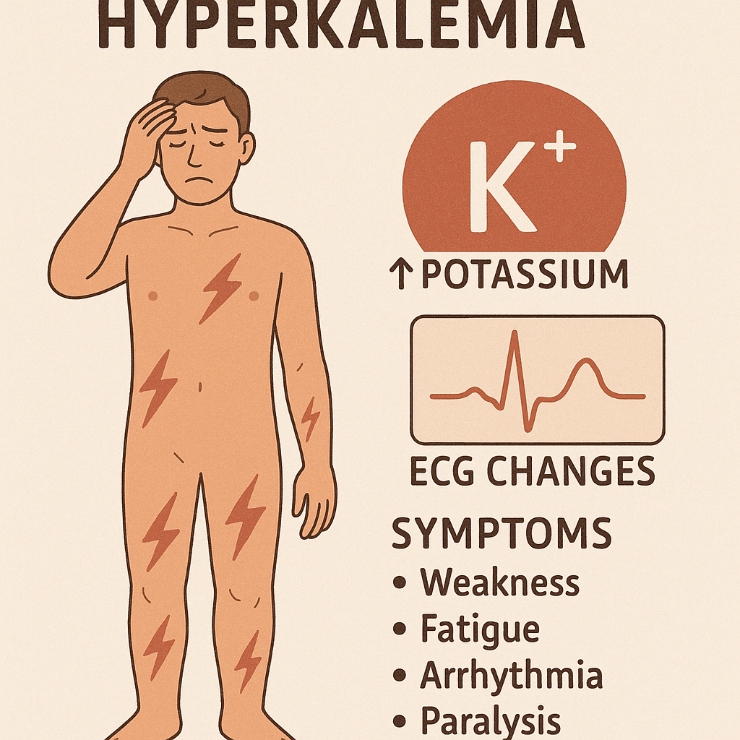 고칼륨혈증 관련 자료 사진