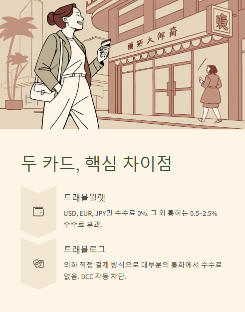 두 카드 핵심 차이점
