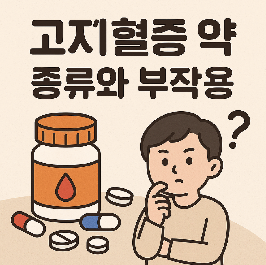 고지혈증약 종류와 부작용