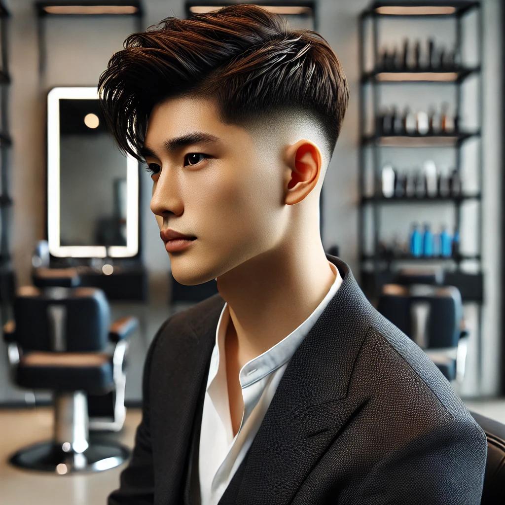 남자 머리 투블럭