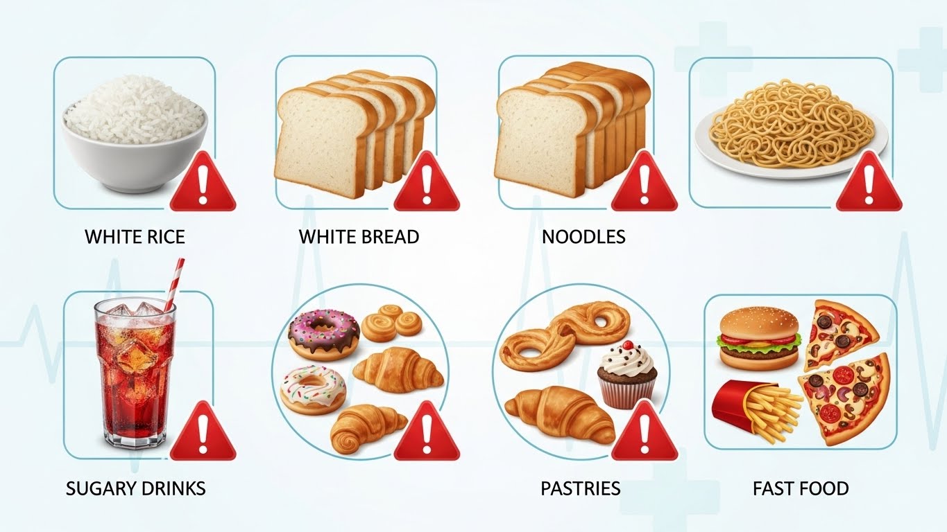 당뇨에 피해야 할 음식