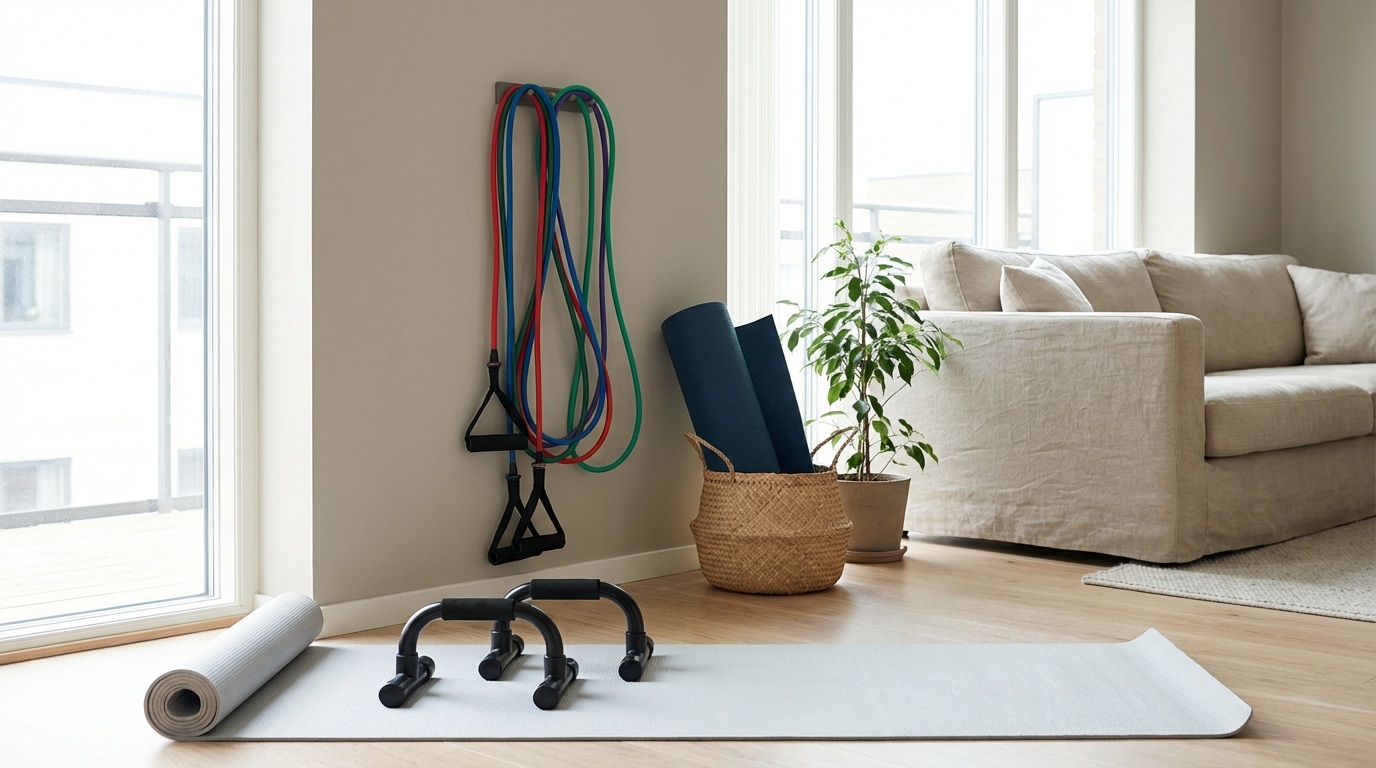 실내운동 장비 이미지