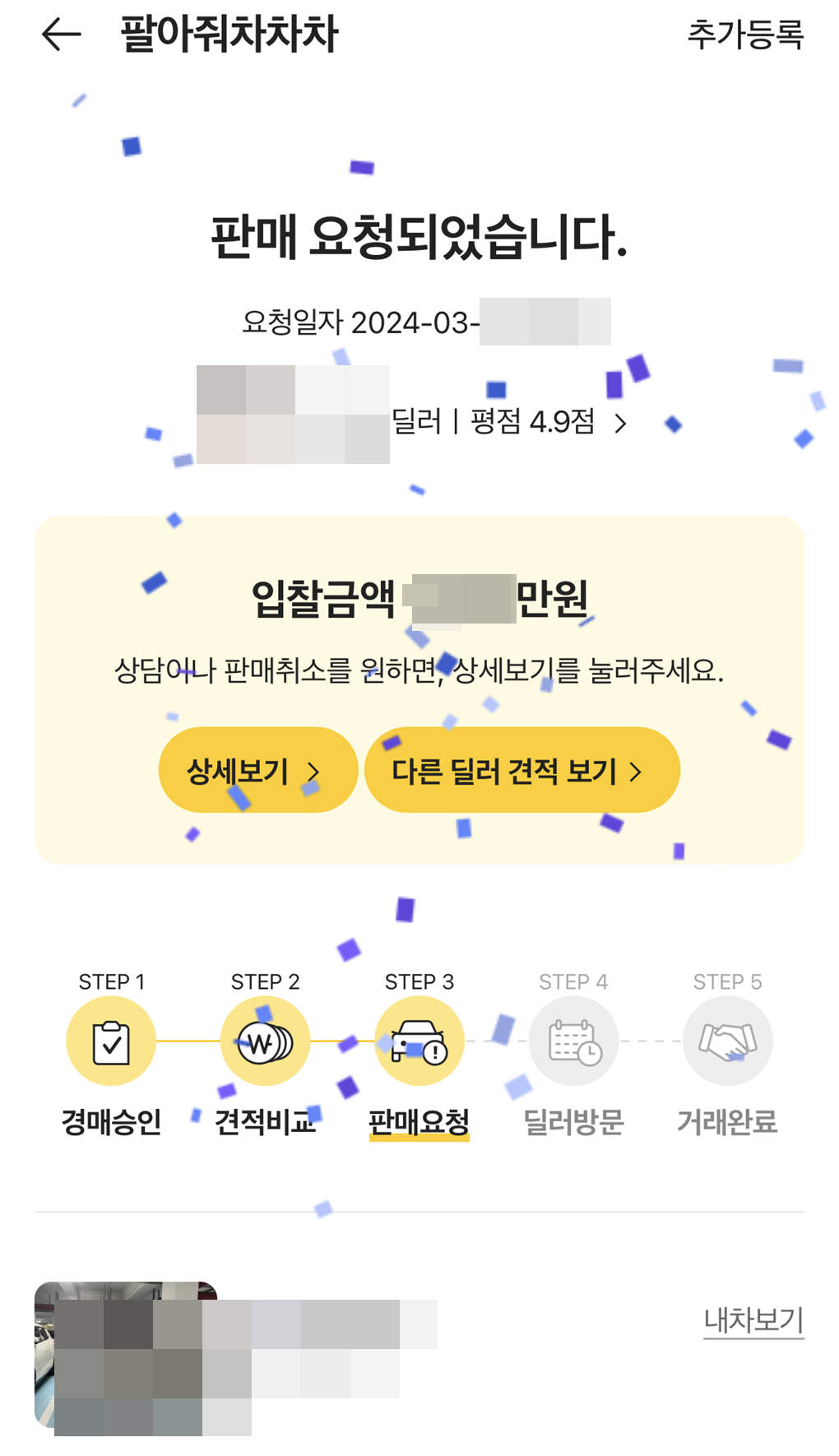 차량 판매과정 1