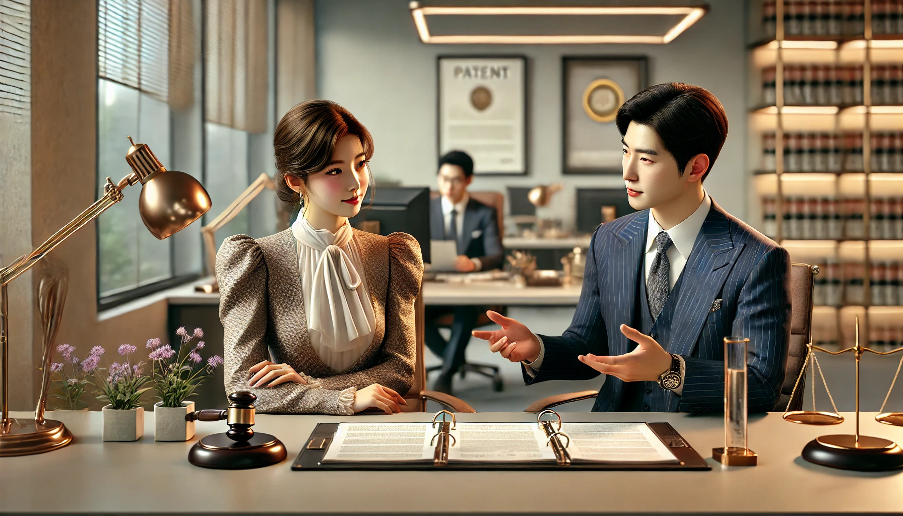 특허권 효력과 존속기간 확인하는 이미지