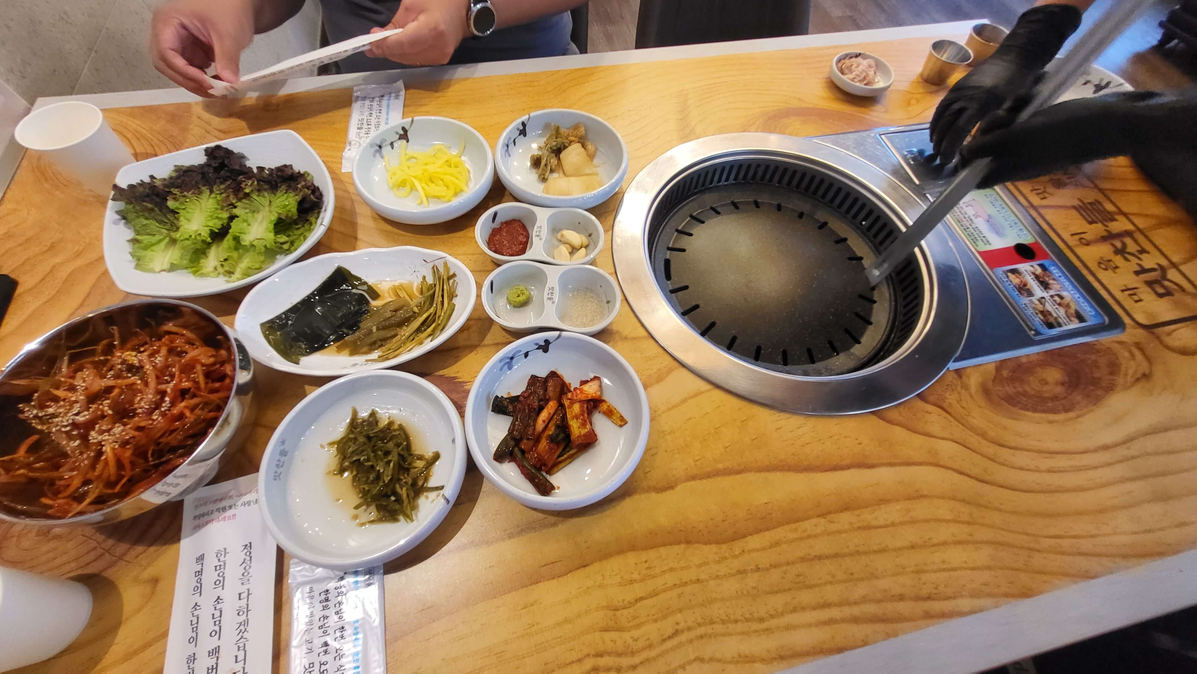 수지구청맛집 맛찬들 왕소금구이 차림상