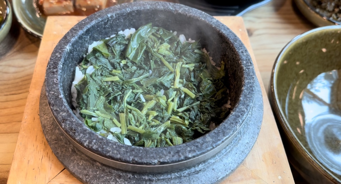 곤드레돌솥밥-밥