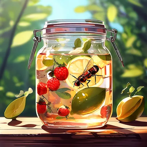 초파리 트랩 만들기 간단하고 효과적인 방법