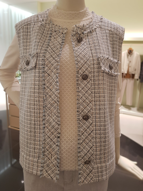 아이잗바바 트위드 베스트 BL3E0VT31