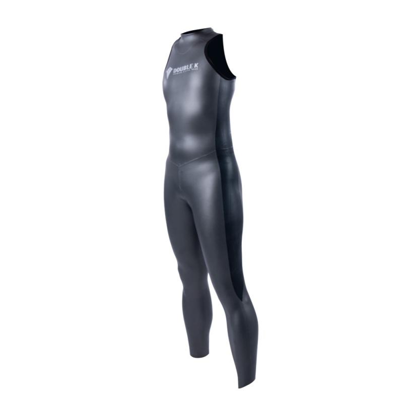 더블케이 슈트 3D 슬리브리스 원피스 슈트 1