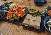 서대회무침-도토리묵