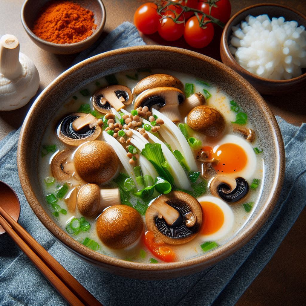 버섯된장국