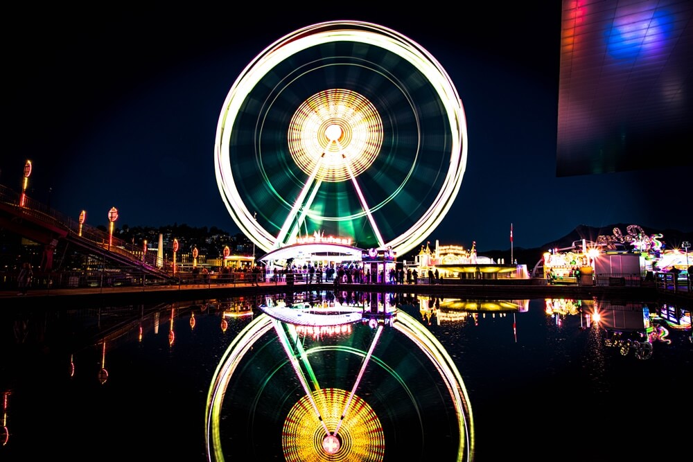 Ferris Wheel Lucerne Autumn fair
