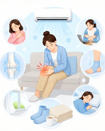 냉방 환경이 관절에 미치는 영향12