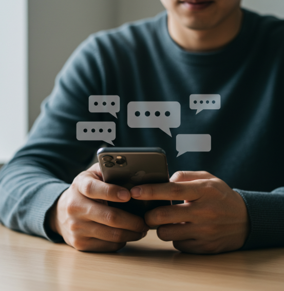 채팅/문자 톤 가이드