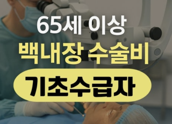 백내장 원인과 치료방법