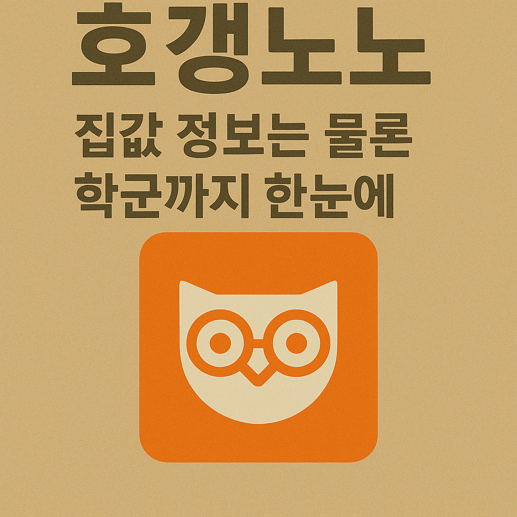 호갱노노 – 집값 정보는 물론 학군까지 한눈에, 데이터 기반 부동산 앱