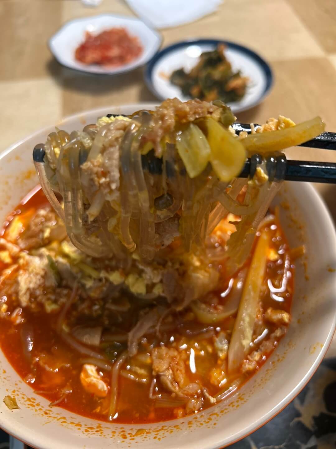 차돌박이 파개장