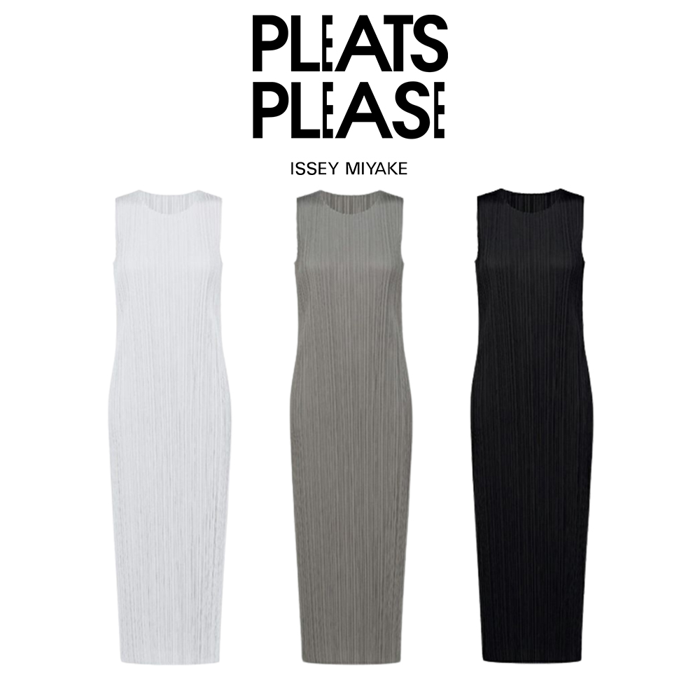 이세이미야케 PLEATS PLEASE ISSEY MIYAKE BASIC 플리츠플리즈 베이직 롱 원피스