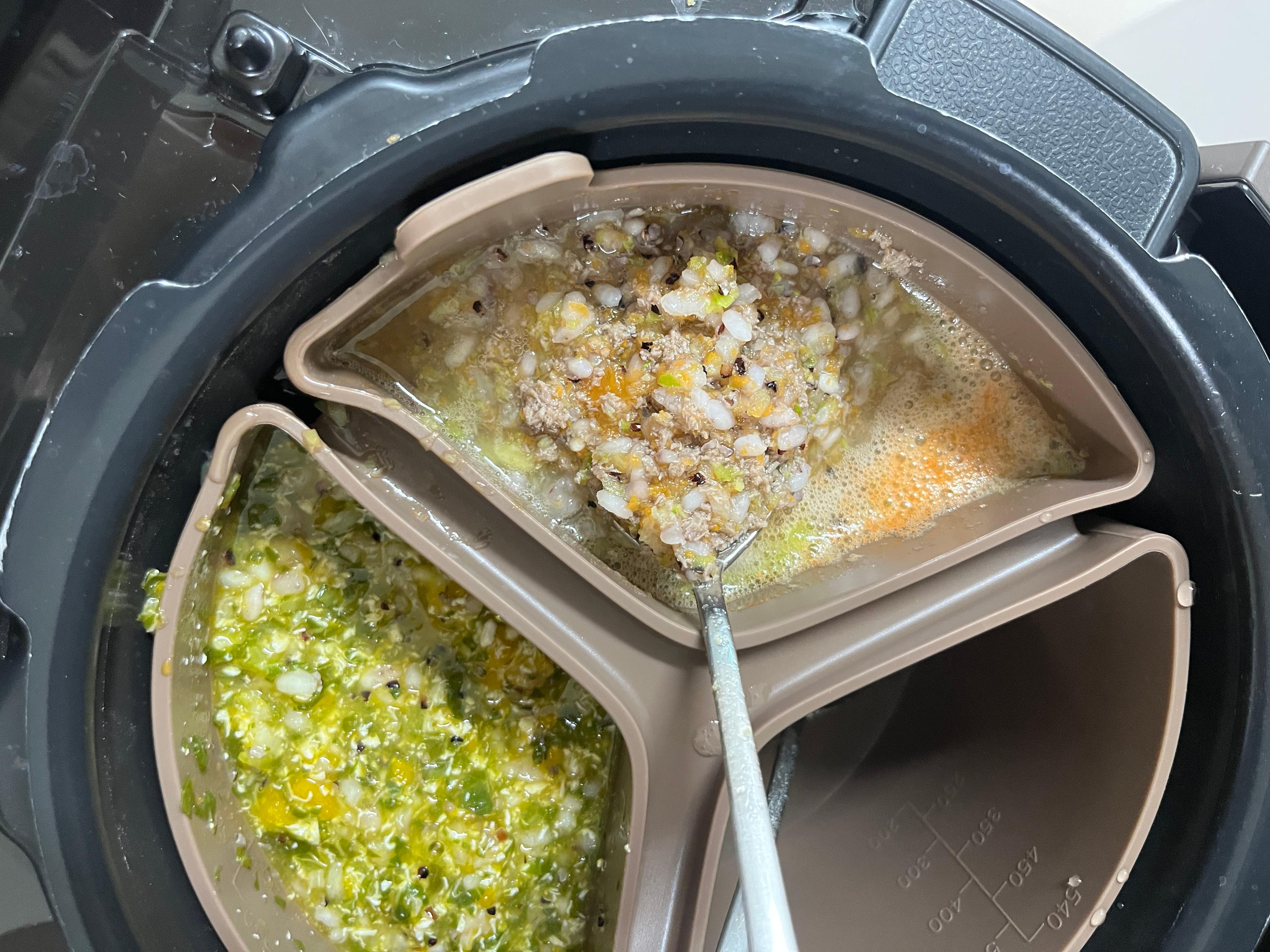 밥솥이유식 만들기