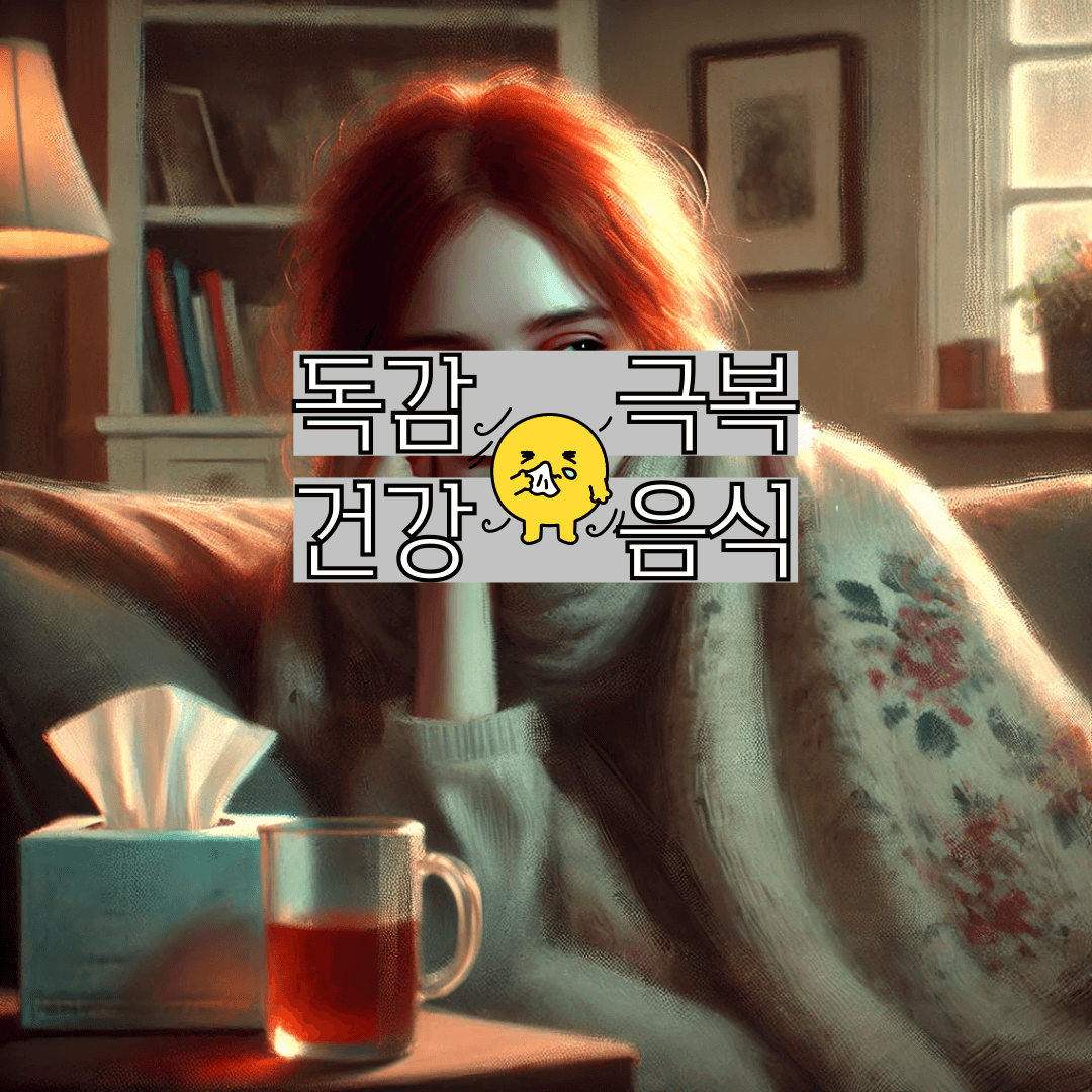 독감 극복 건강 음식