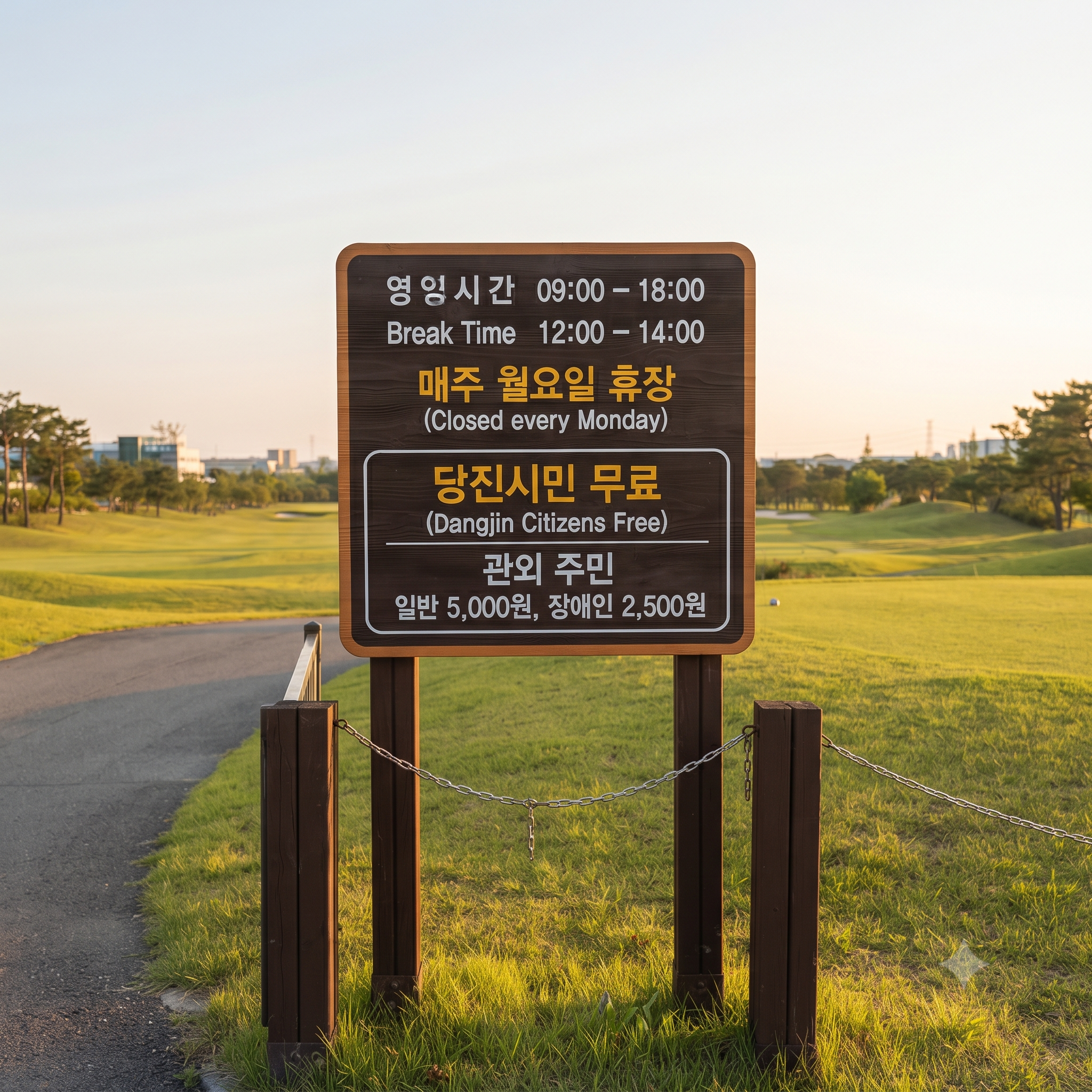 벙커∙언덕위 구장, 해나루파크골프장 이용꿀팁 핵심정리 (위치, 코스, 이용시간, 요금, 예약방법 등)
