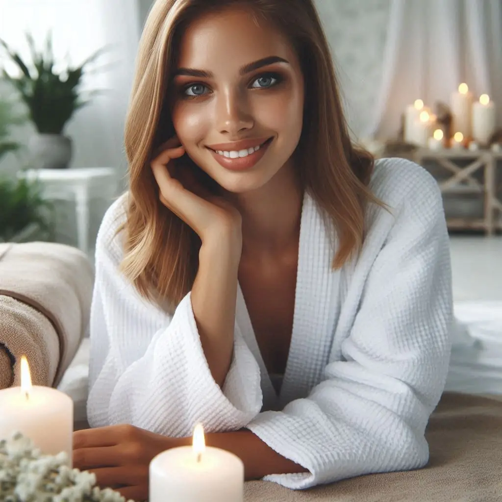 피부,체형관리 샵 배경