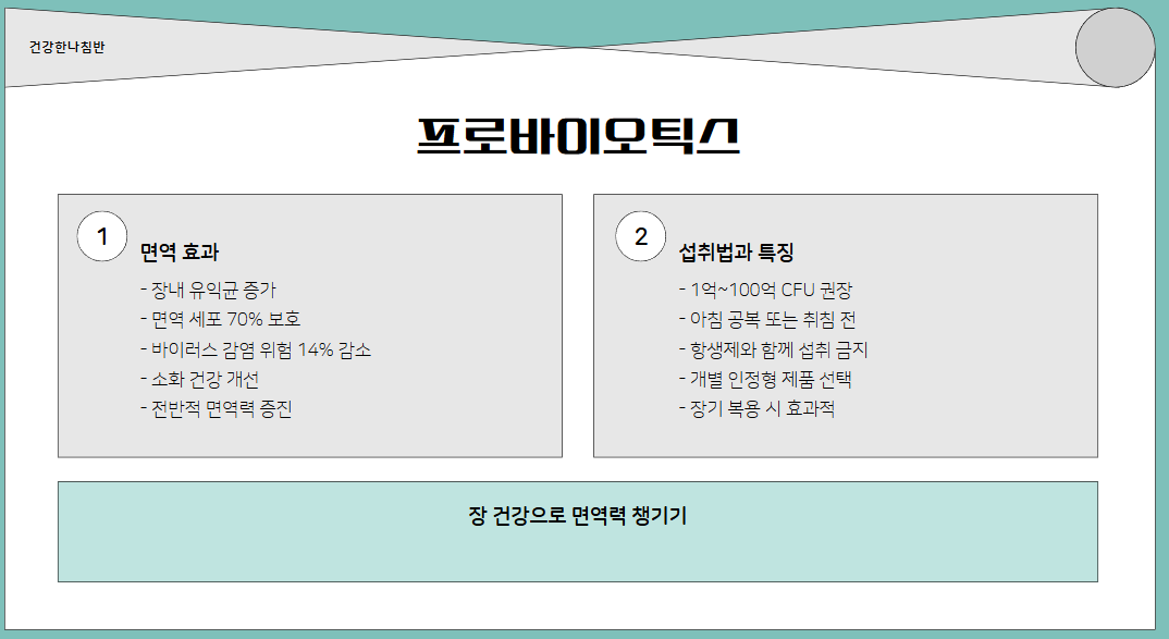 면역력 강화를 위한 필수 영양제 TOP 5