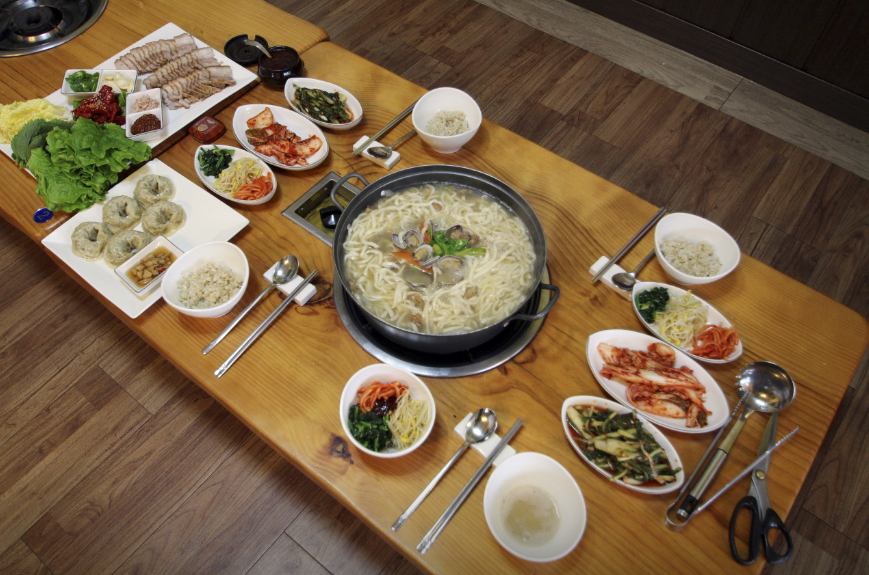 꽃지 해수욕장 맛집 &quot;손칼국수 전문점 대성식관&quot; 음식 사진
