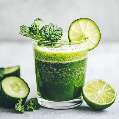 오이 레몬디톡스 주스 만드는 법2