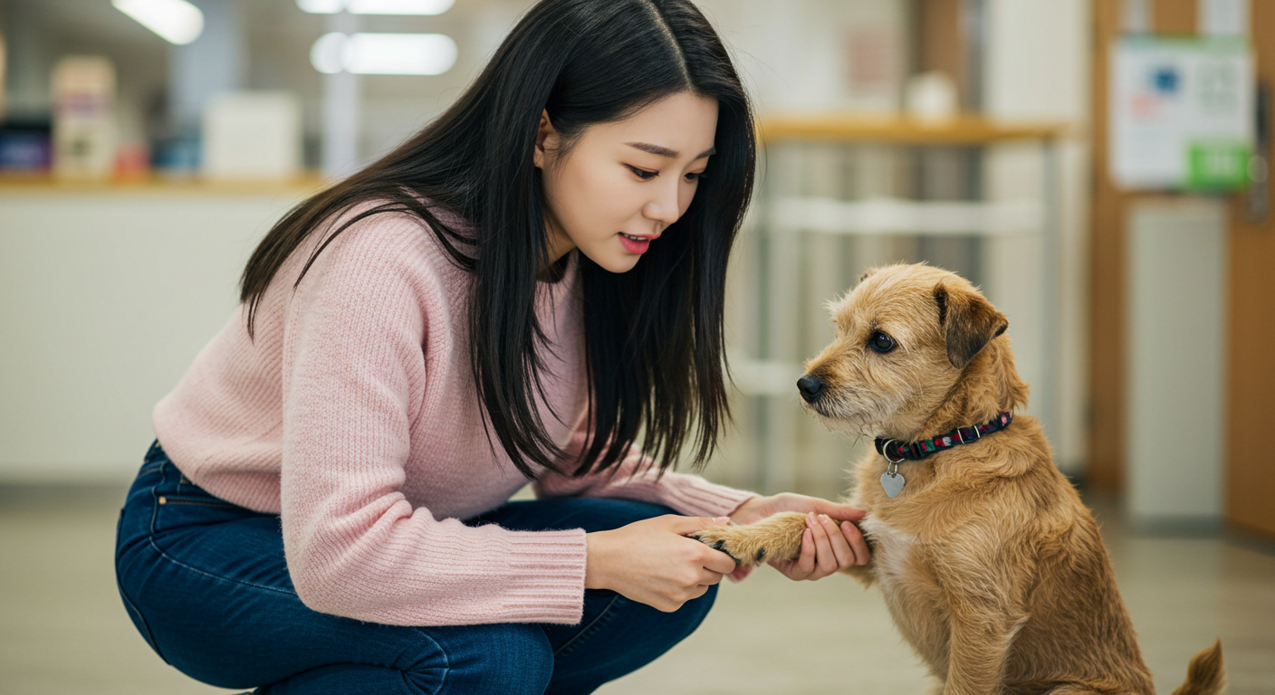반려견발바닥보호
