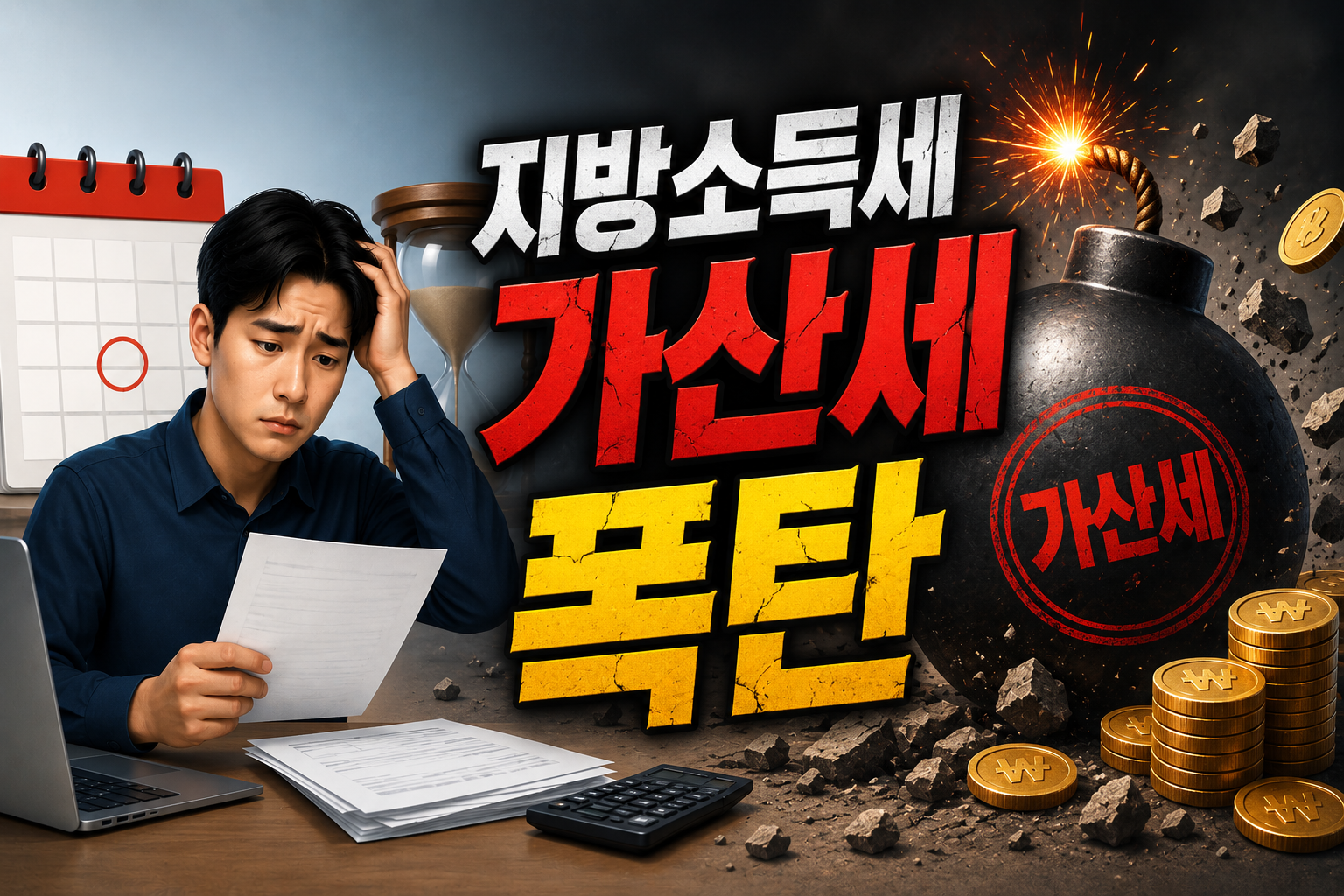 개인지방소득세 신고 안하면 생기는 일｜가산세 폭탄&middot;신고기간&middot;납부유예 총정리 관련 사진