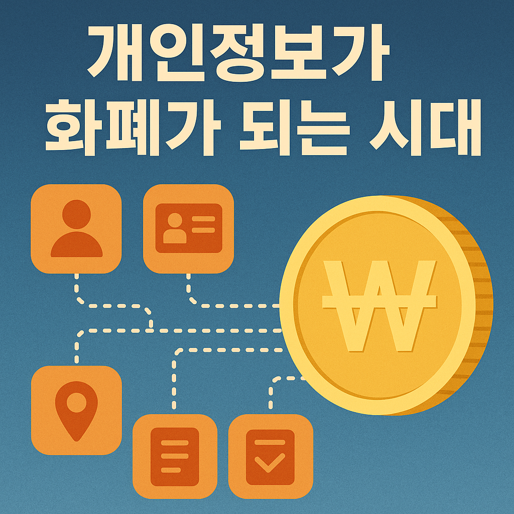 개인정보가 화폐가 되는 시대