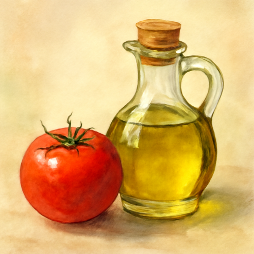 토마토-올리브오일-궁합