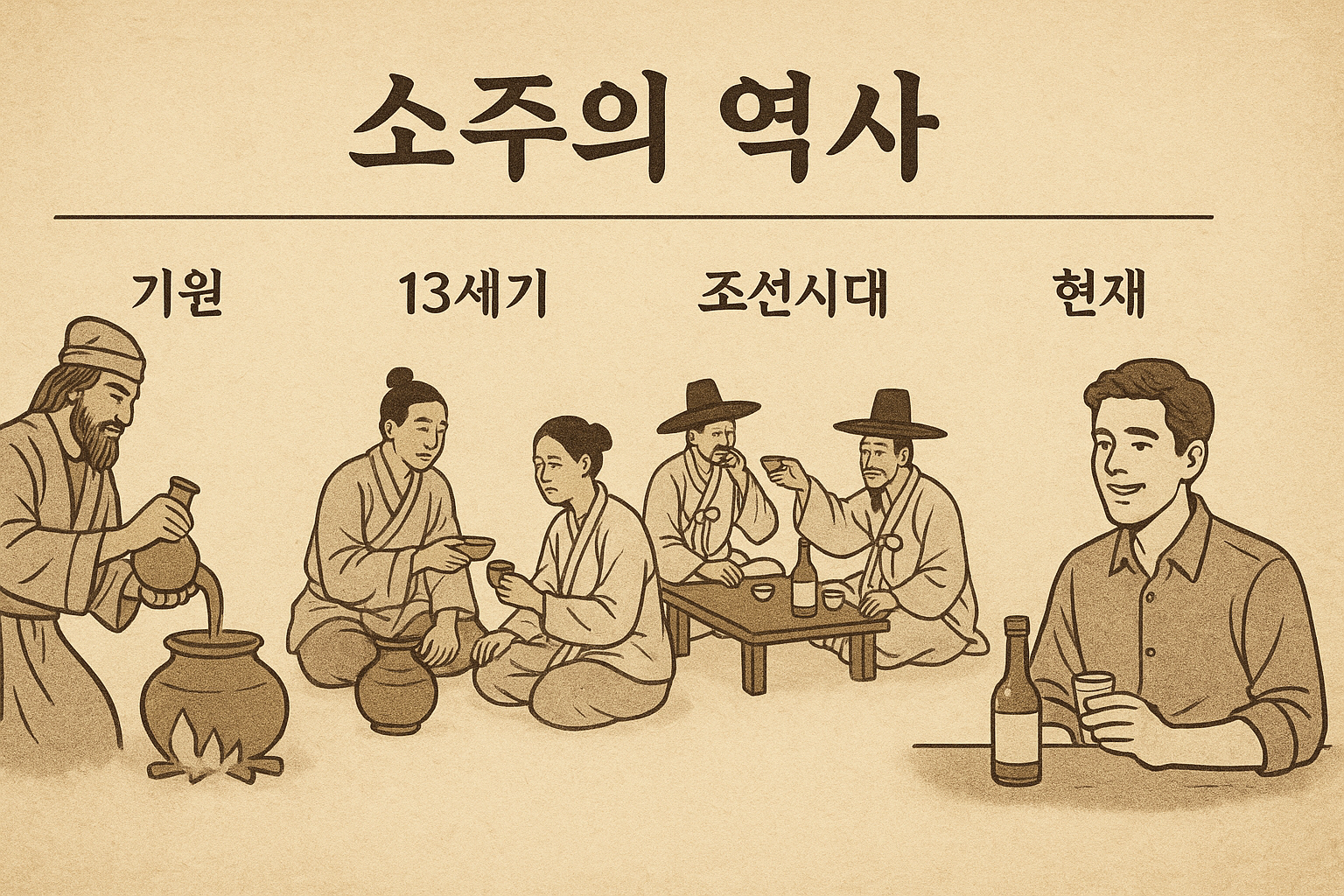 소주의 기원