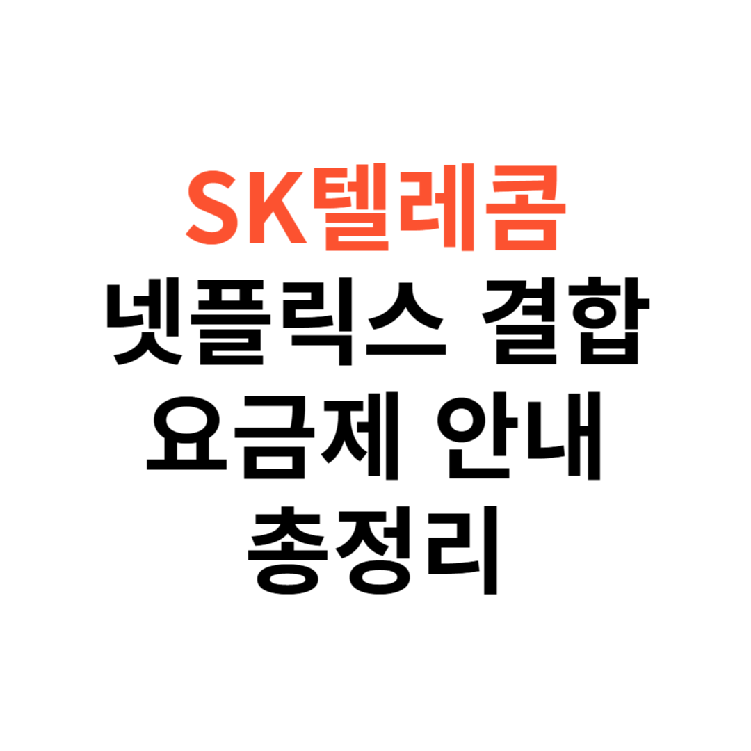 SK텔레콤과 넷플릭스 결합