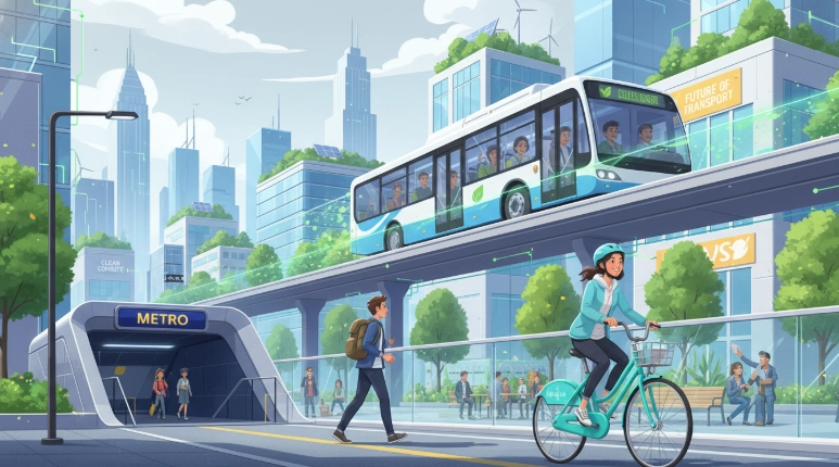 대중교통 이용, 카 쉐어링, 공용 자전거 등 고유가 시대를 대처하는 생활 습관