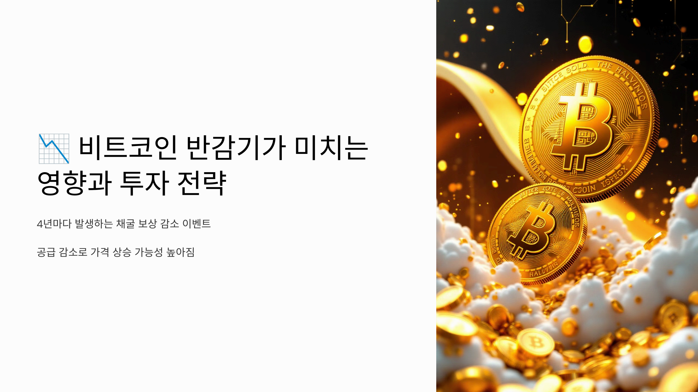 비트코인 반감기가 미치는 영향과 투자 전략