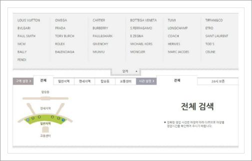 인천공항 면세점 브랜드