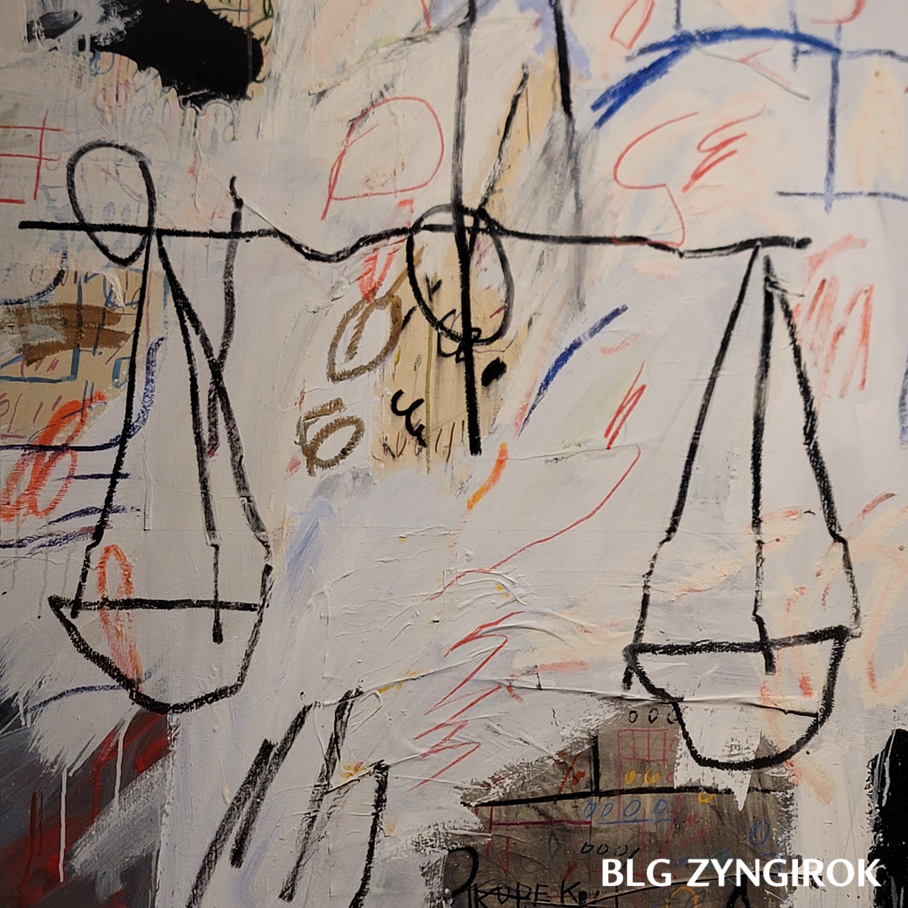 장미셀 바스키아 - 과거와 미래를 잇는 상징적 기호들