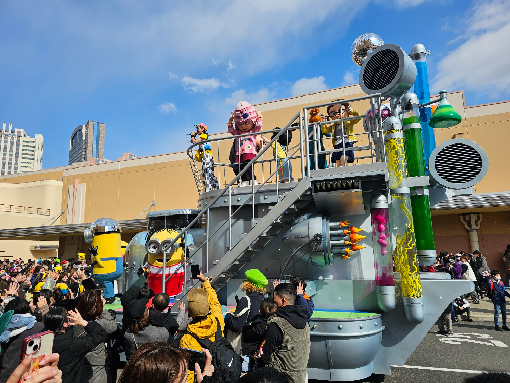 USJ NO LIMIT 퍼레이드 미니언즈