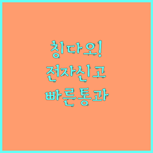 칭다오 입국심사 빠르게 통과하는 전자..